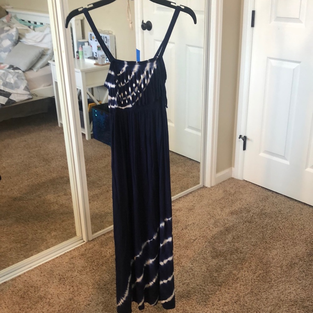 Justice, size 6, navy blue and white!!